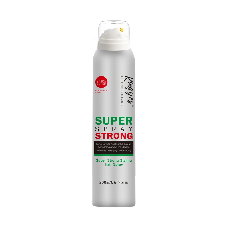 Private Label Strong Hold Hair Spray Wholesale Professional Hair Styling Spray Strong Hold For Salon Hairdressing