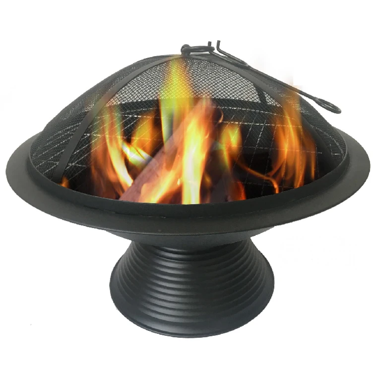 Nice shape style wood burning garden metal patio heater portable fire pit