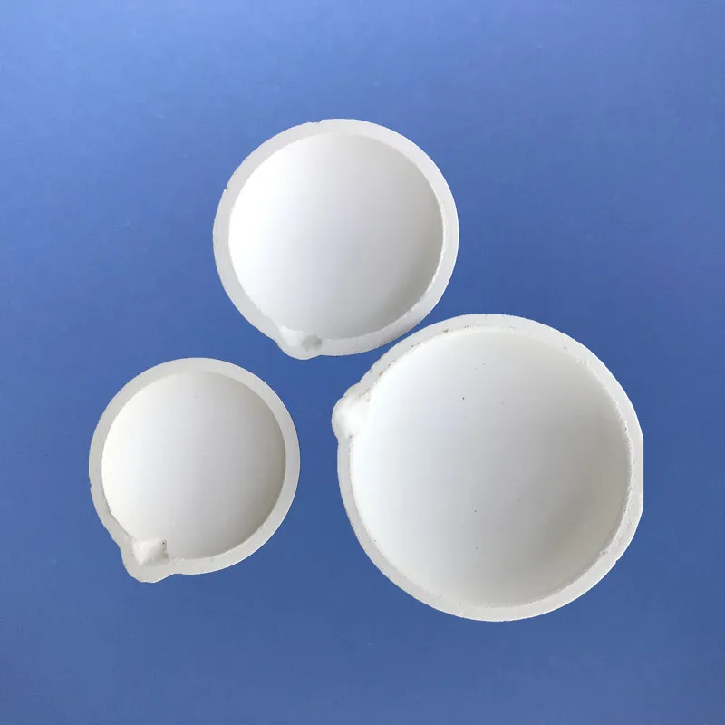 Высококачественная кварцевая керамическая чаша для тигеля для плавки золота по оптовой цене