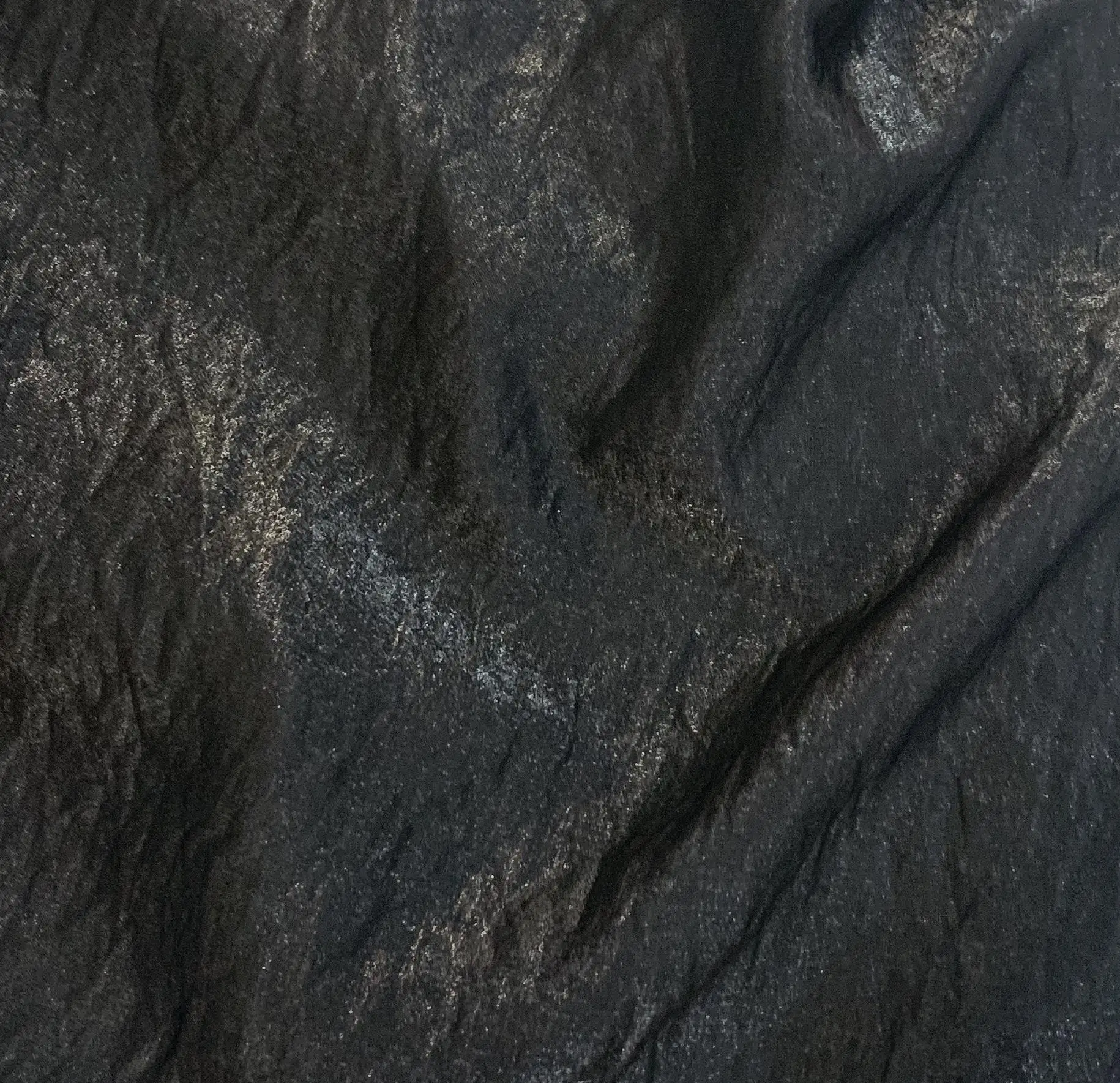 Bright silk slub satin fabric