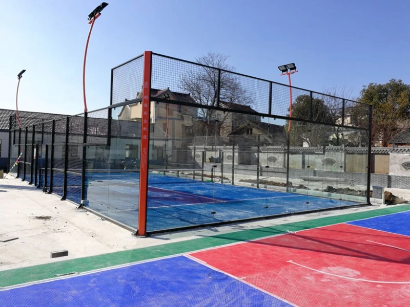 Factory Price Panoramic Padel Court, Construction Padel Court Manufacturers