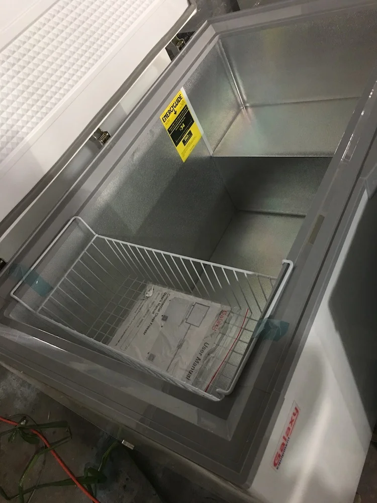 509L Single Top Foamed Door Chest Freezer With Mechanical temperature control BD/BC-509