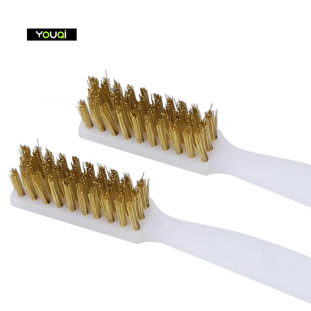 YouQi 3D Printer Nozzle Cleaning Copper Wire Toothbrush Tool Copper Brush Handle Hot Bed Cleaning Toothbrush