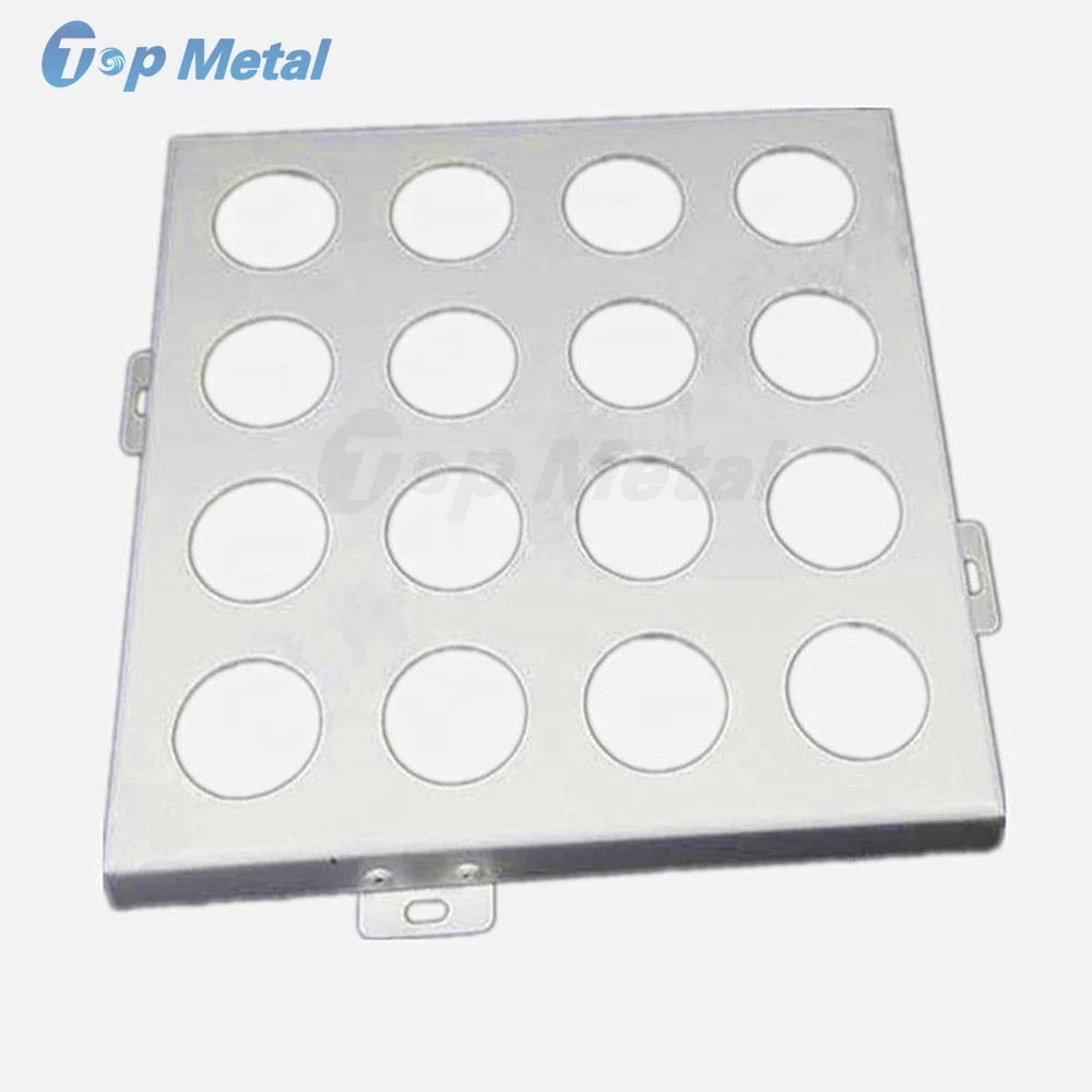 Кирпичная плитка для фасадной занавески на стену большой размер алюминиевая занавеска наружная декоративная перфорированная металлическая панель верхняя CN;GUA