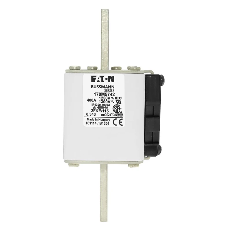 Предохранители 400A 1250V 170M5742 Bussmann высокоскоростной предохранитель с