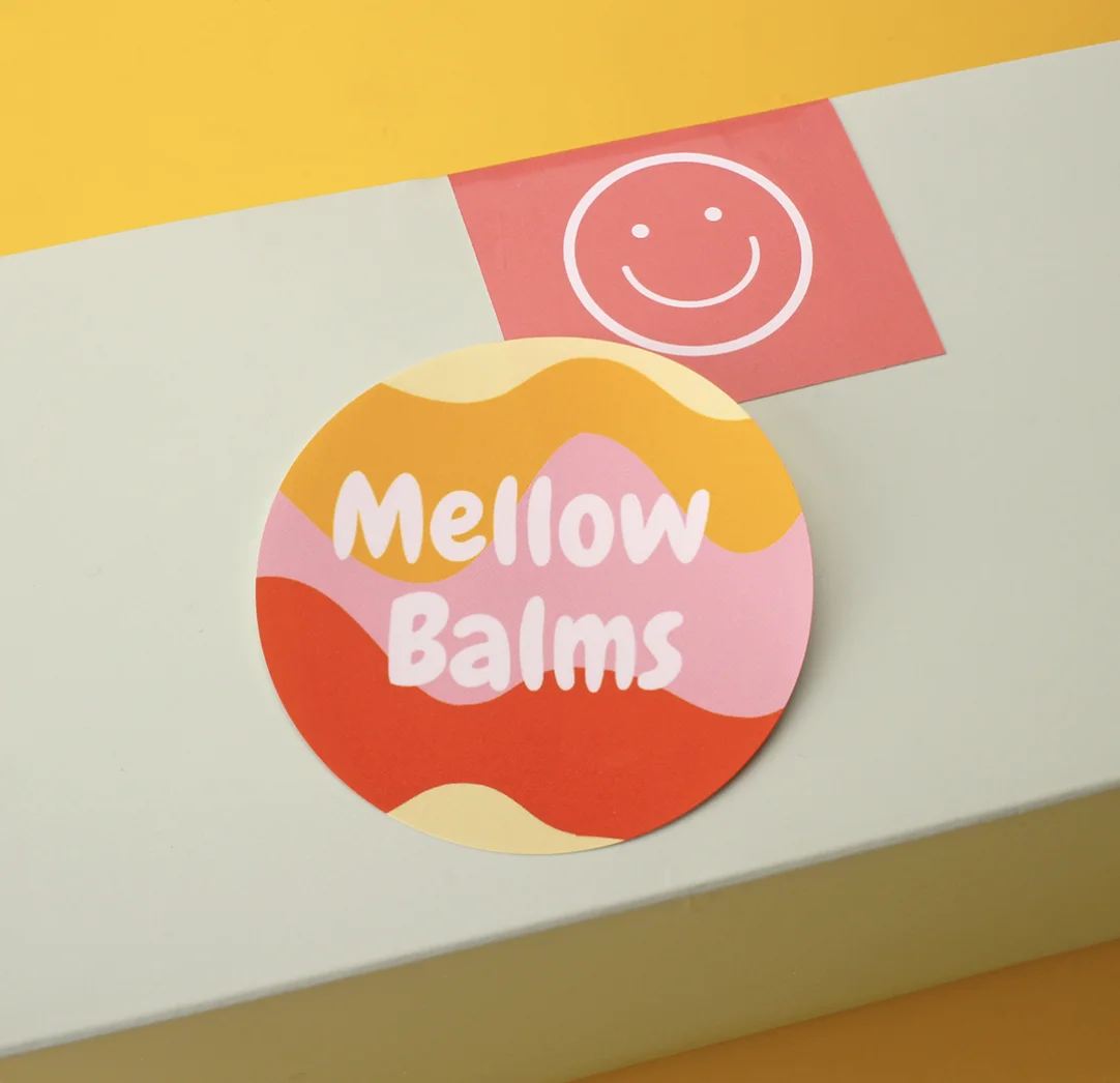 Custom logo UV Resist Printing Waterproof Durable White Vinyl PVC Self-Adhesive Die Cut Customized Logo Sticker Custom Stickers