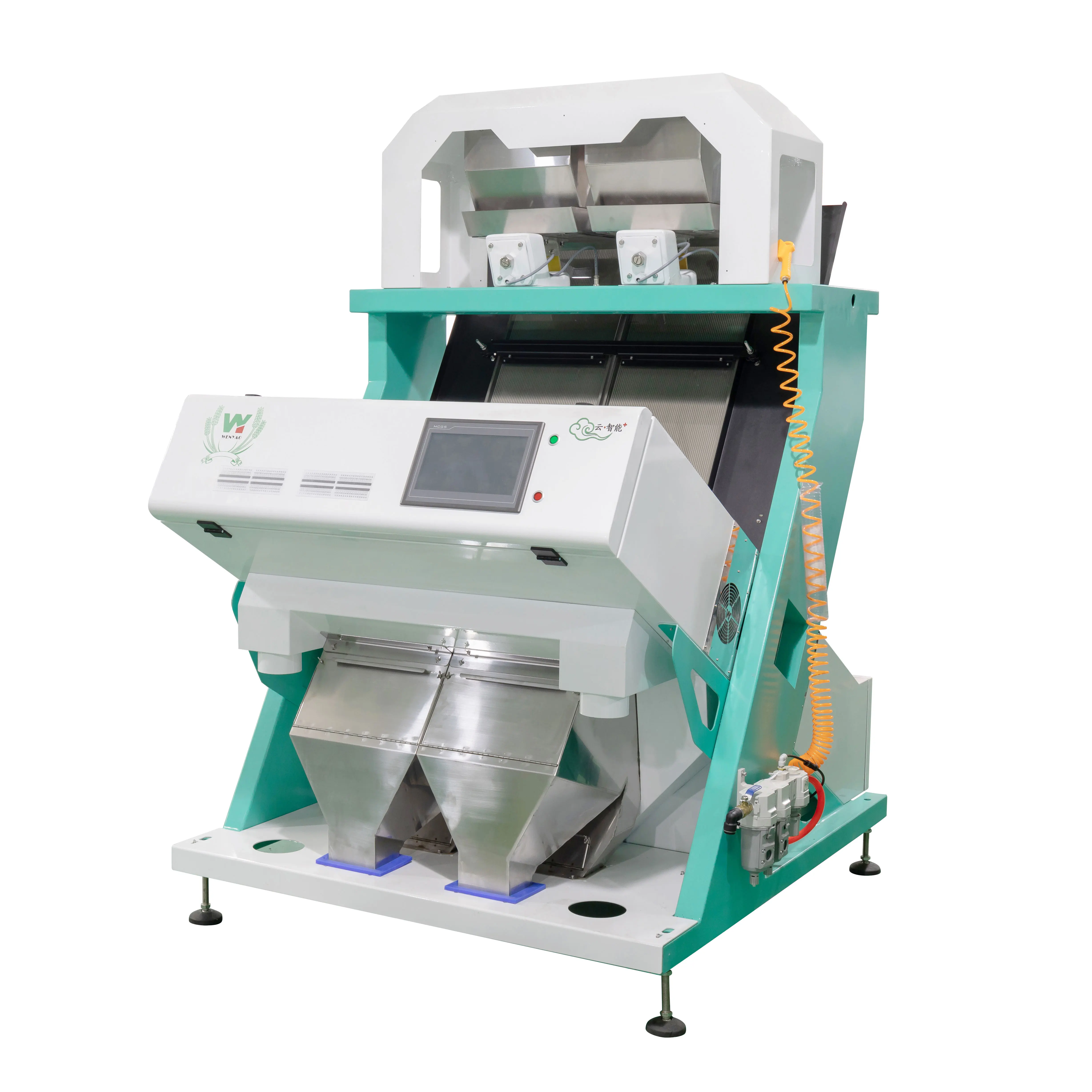 Black tea color sorting machine cheap price high accuracy green tea color sorter grading machine selection machine for industry