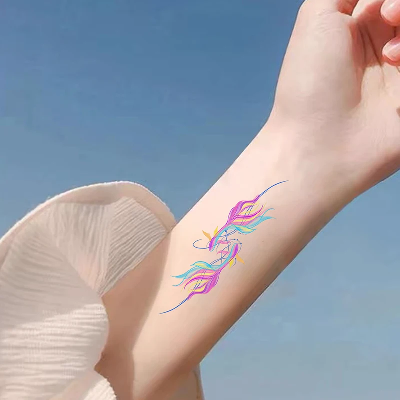 Laser printer printable temporary tattoo decal paper