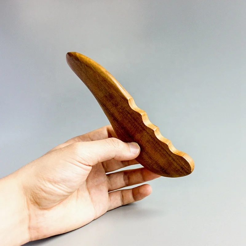 Eco Friendly Gua Sha Stick Wooden Body Massage Stick Tools Environmental Wood Therapy Anti Cellulite Massager Guasha Wand