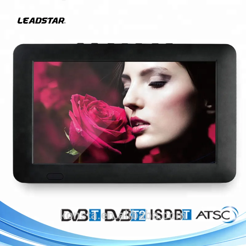 Recharge FreeView Pocket LCD LED Portable Mini Digital 1080P HD Radio FM Flat Screen TV Monitor Digital Tuner 7 9 Inch