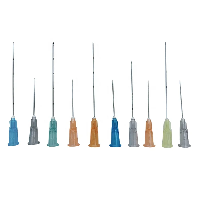 
ISO Approval Blunt rollers micro cannula needle 16G 100mm blunt cannula 