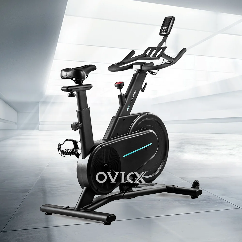 Q200C professional foldable fitness spin bike cycle exercise machine home magnetic with bluetooth