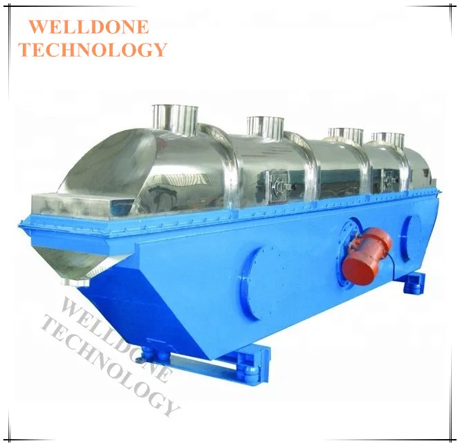 ZLG Continuous Vibrating Fluidized Bed Dryer For Food and Chemical Product