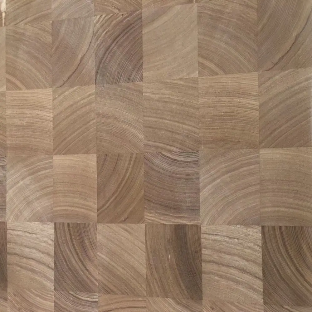 Natural Tree-ring bark wood veneer Handmade Hotel Furniture Decoration Veneers