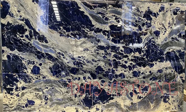 New Product Ideas Namibia Sodalite Blue Granite Tiles Slabs For Staircase Wall Floor Countertop Decor