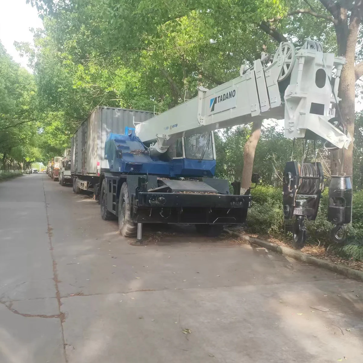 Used 30 ton crane TADANO GR-300EX Original engine Safe and stable Good condition Used rough terrain crane