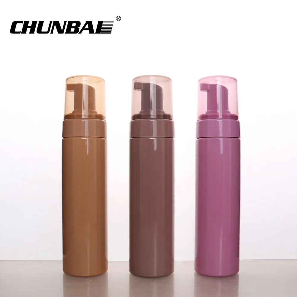 Different Size 30ml 50ml 8oz 300ml 500ml Eco Friendly nude pink Foaming hand Soap Bottle Refillable Foam Pump Bottle