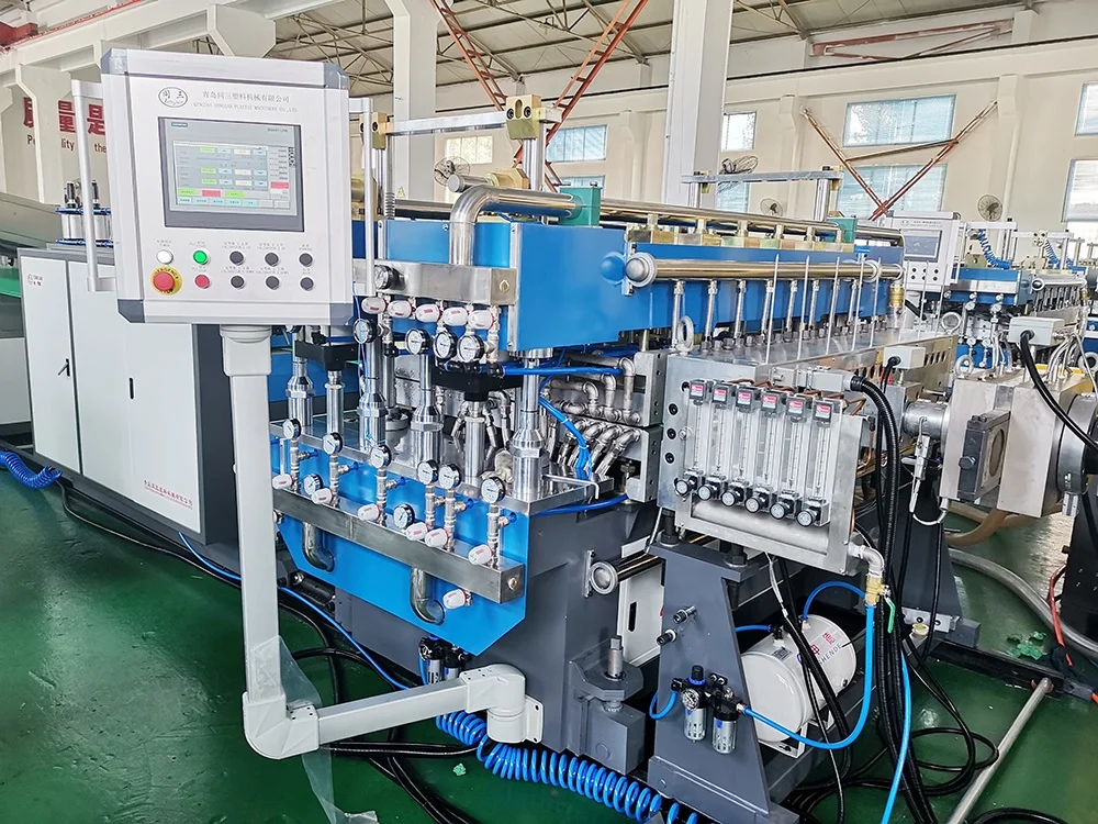 MACHINE MANUFACTURER SINCE 1997 Plastic Coroplast PP Hollow Board Sheet Making Machine