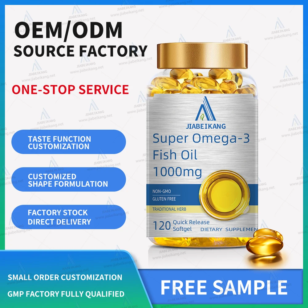 GMP Заводская рыбий жир DHA 300 omega 3 для поддержки мозга и нервной системы оптовая продажа Витаминная альфа-мягкая гелевая капсула