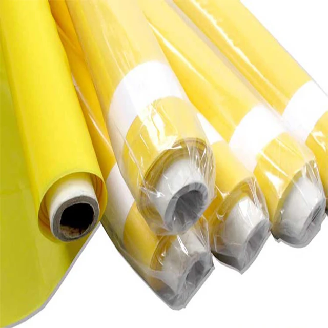 Polyester Screen Printing Mesh for T-shirt silkscreen 32T 36T 39T 43T 47T 54T 59T 64T 72T 77T 80T 90T 100T 120T