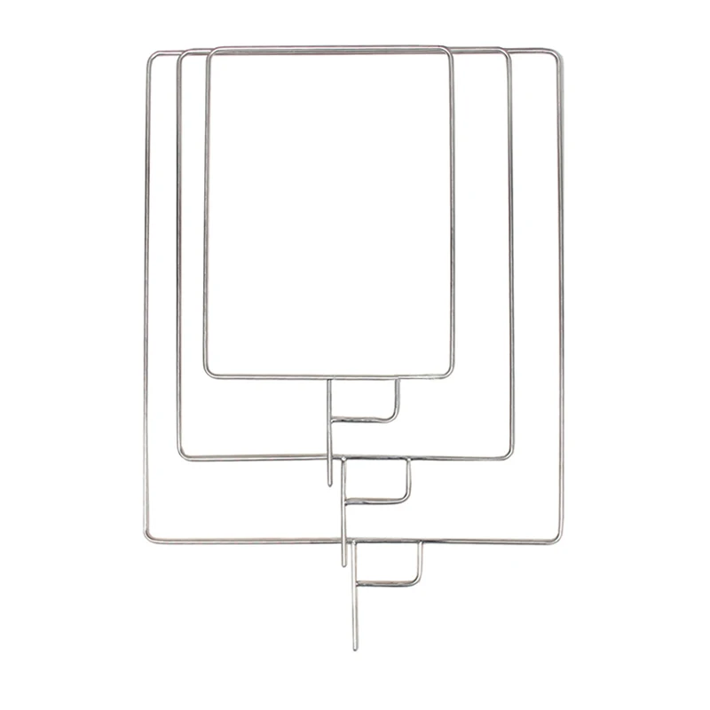 75*90cm Stainless Steel Flag Panel Frame with White Soft Cloth For C Stand Photography Photo Studio Equipment