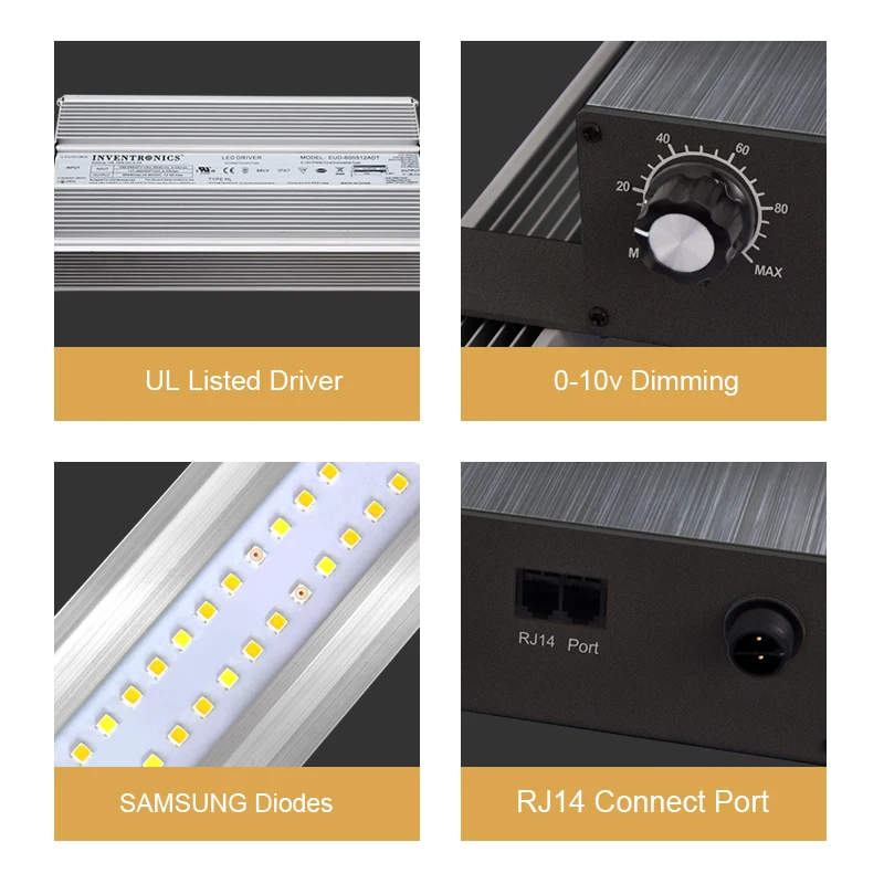 Светодиодная лампа для выращивания растений 1000 Вт 2000 3000