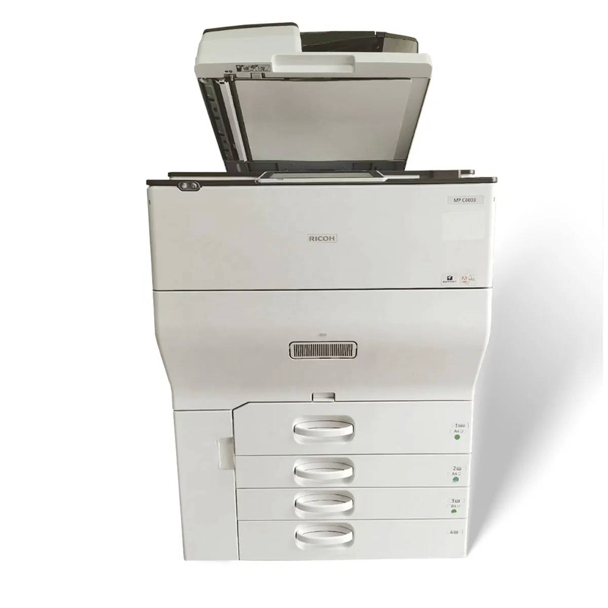 Used printer machine a4 a3 paper Multifunctional printer All in one Colorful photocopier For Ricoh MP C8003 photocopy machine