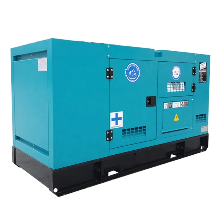 3 phase 30KVA Soundproof diesel generator with brand engine for sale