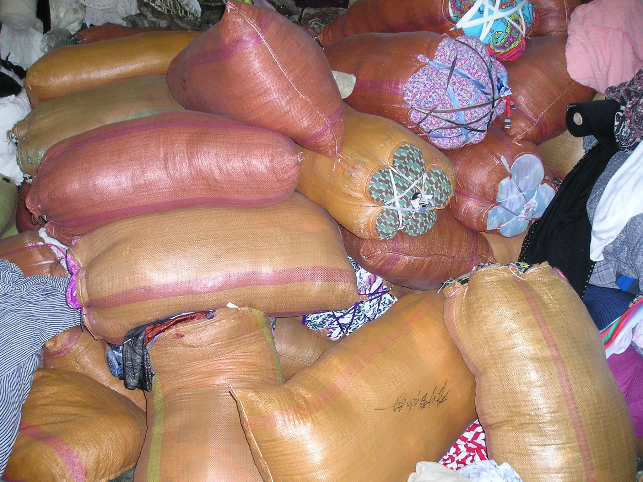 Korean High Quality Branded 44 To 60 Inch Knitted Remnants Stock Fabrics For Clothing Made In Korea