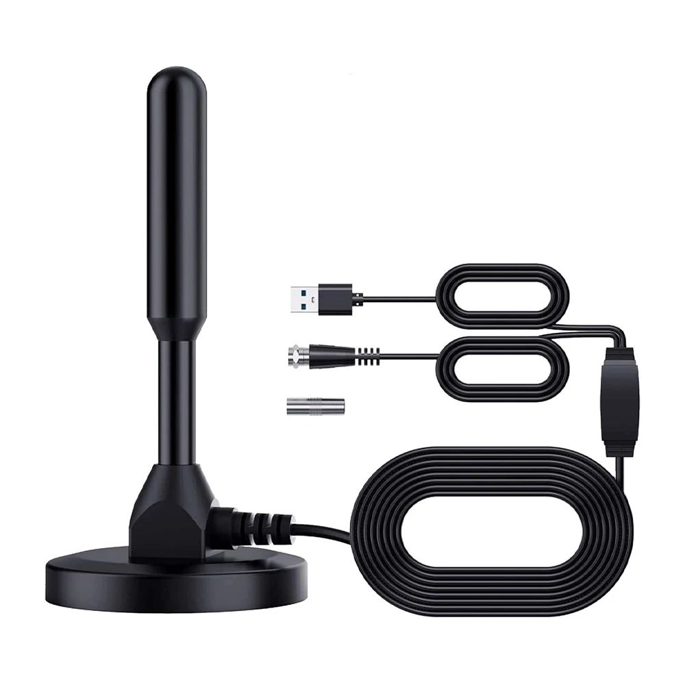 360 Degree Active Dvb-T Hdtv Digital Tv Antenna For Smart Tv Uhf 470 790Mhz Tv Antenna