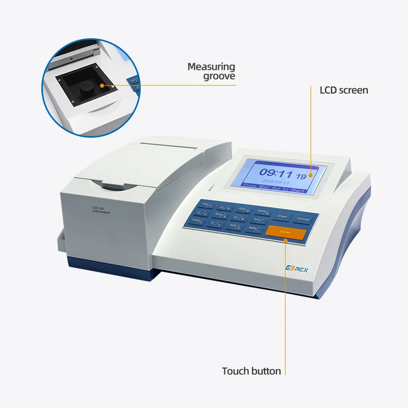 Chemical oxygen demand rapid test analyzer cod analyzer cod meter price and digestion device