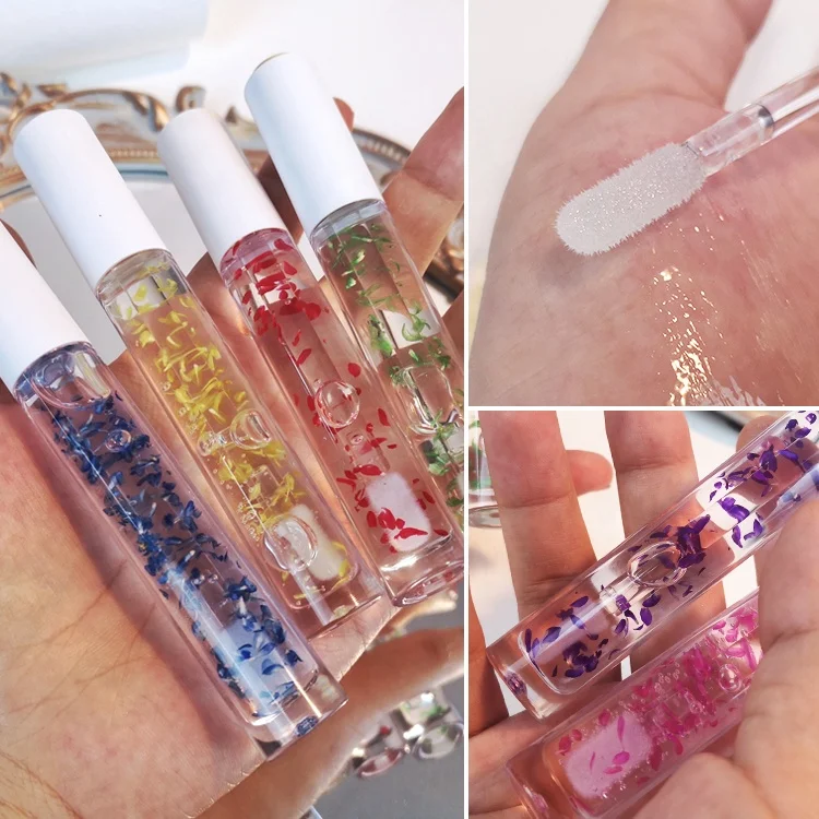 Милый Роскошный блеск для губ на заказ для веганов, ароматизатор, розовый, прозрачный, блестящий блеск для губ, наборы принадлежностей