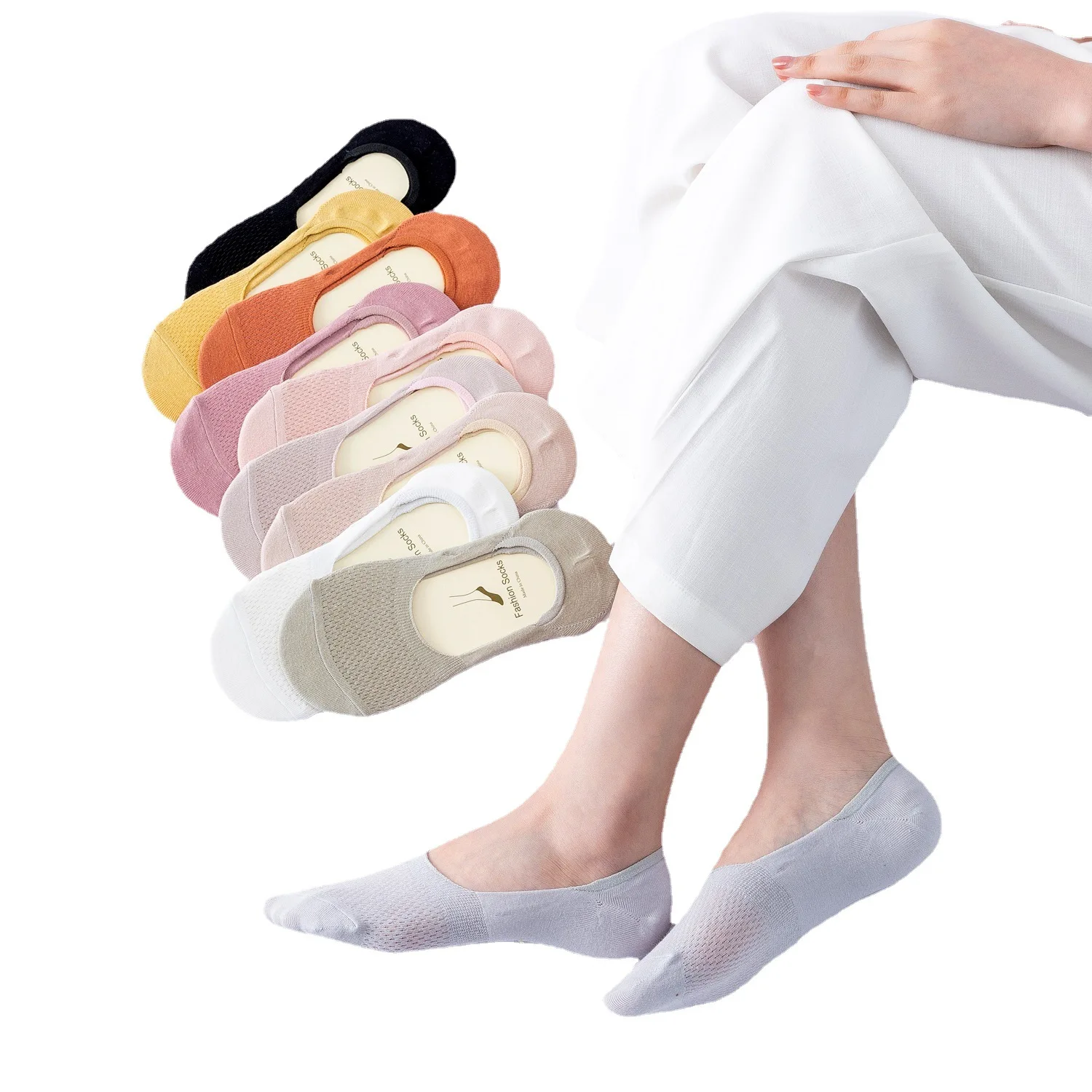 
Non Slip Shows Men Womens Women Custom Ankle Mens Anti Sock Hot Sale Cotton Girls No Show Socks 