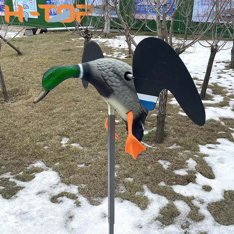 Hitop Wholesale Pe Flying Pintail Motion Hunting Accessories Duck Decoy Motorized Flocked