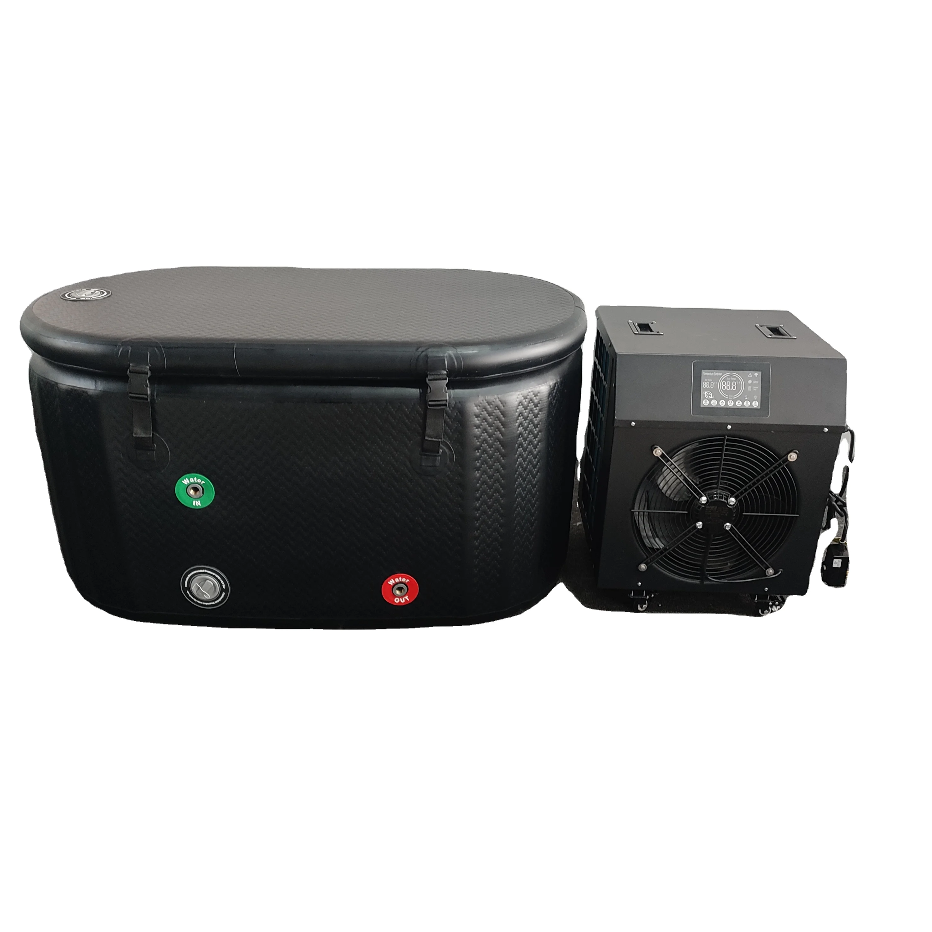 JZY SPORTS High Quality Recovery Bath Pod Portable Cold Bath Therapy Cold Plunge Barrel Ice Bath Tubs with Water Chiller