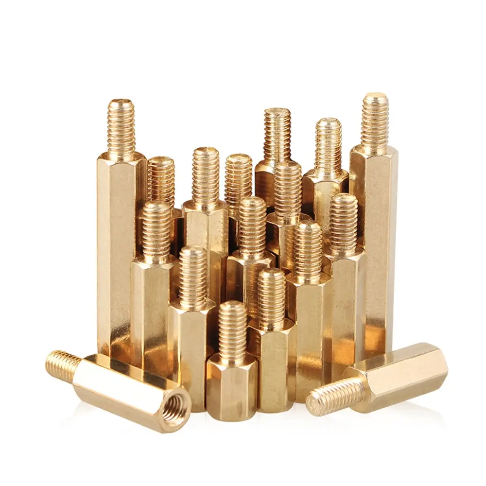 M2 M3 M4 M5 Brass Hex Standoff PCB Motherboard Male Female Hexagon Spacer Assortment Kit