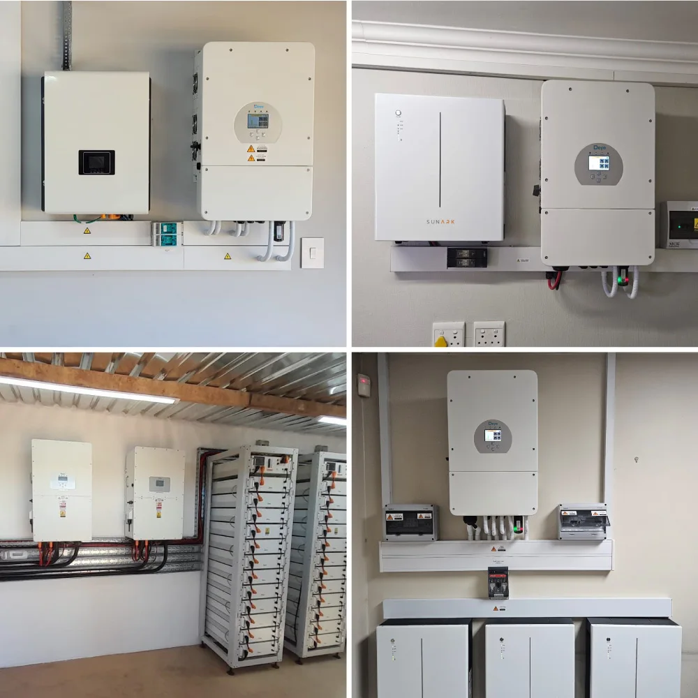 Deye Residential Three Phase Pv Inverters 5Kw 8Kw 11Kw Hybrid High Voltage Solar Inverter With Battery