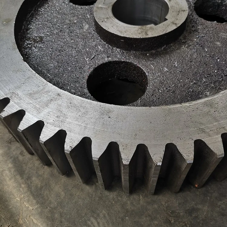
gear machining factory direct sale large steel 10 module big gear 