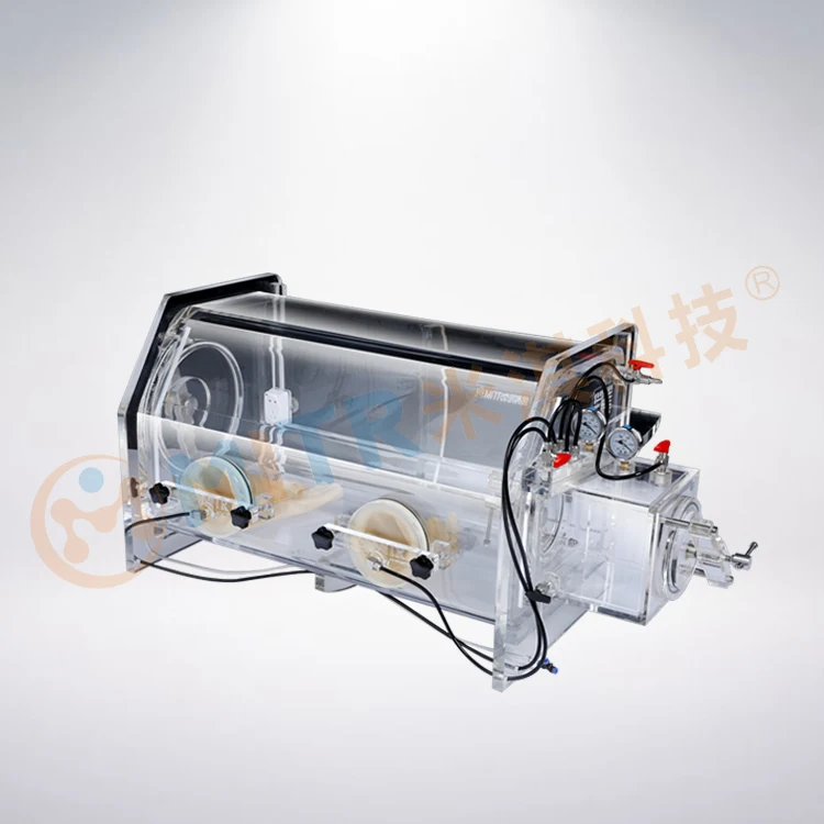 MITR Acrylic Glove Box Cheap Vacuum Glove Box Lab PMMA Operation Box Benchtop Inert Gas Glove Box