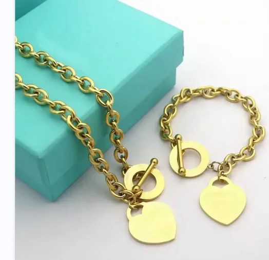 Designer Bracelet High Quality Non Tarnish Fashion Accessories Jewelry necklace Stainless Steel Jewelry Bracelet