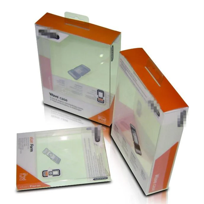 Hot Sale Transparent Printed Plastic PVC Box Package small order PET Clear Packaging Boxes for cosmetics Products
