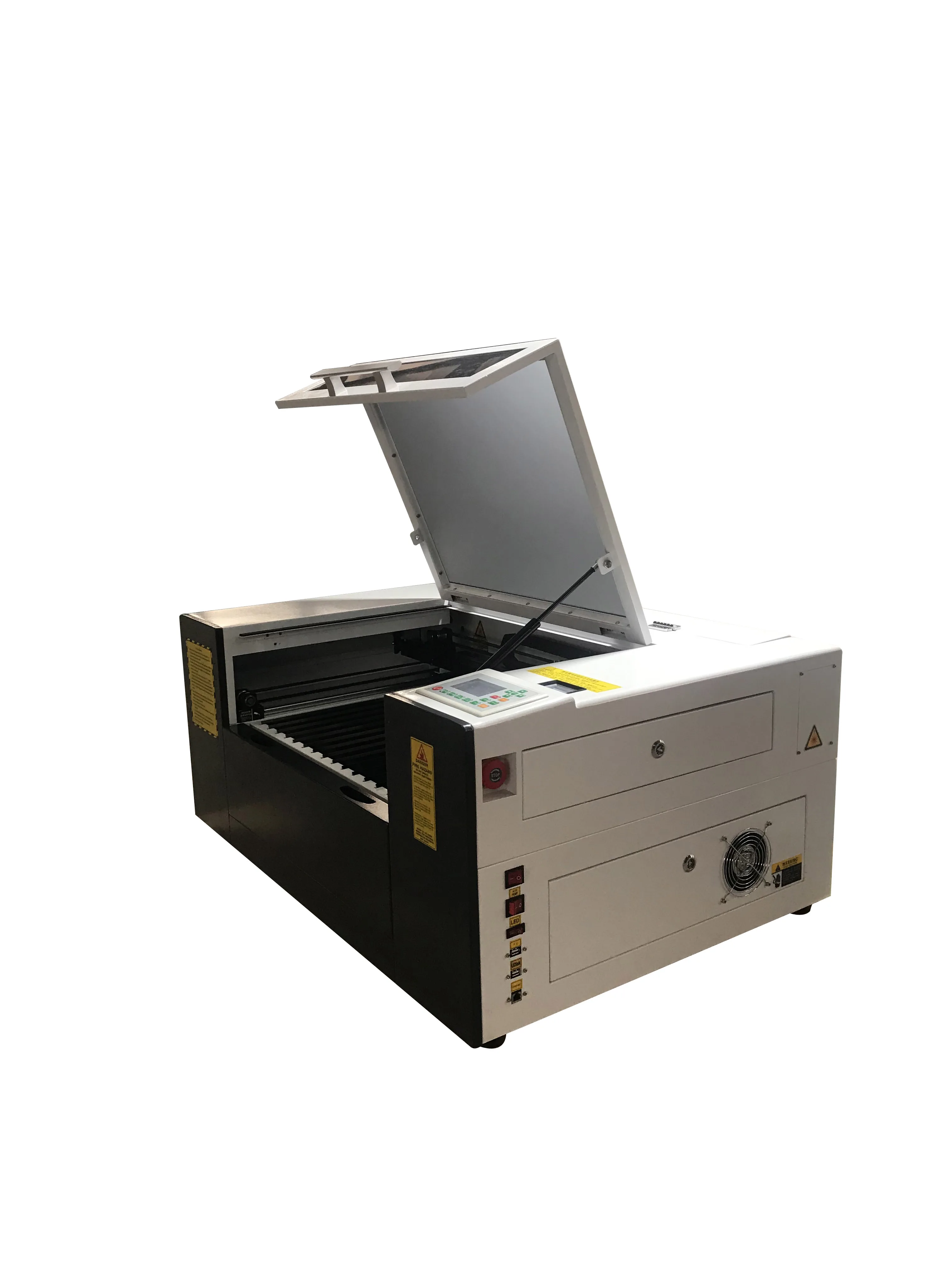 Co2 Laser Cutting Machine Acrylic Cnc Laser Machine 9060 for Fabric Rubber Plywood Glass 80w 100w Auto Feeding 3d Dst