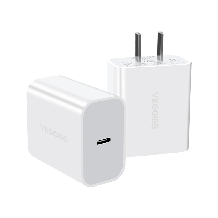 Factory wholesale for 18W US plug charger PD 18w USB C power adapter pd fast charger for iPhone 8 plus