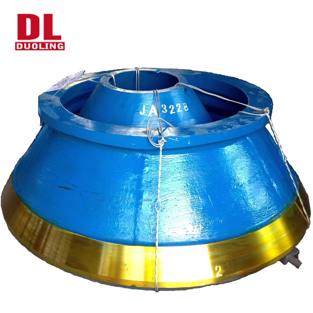 Mining Machinery Casting Carbon Steel Cone Crusher Mantle and Bowl Liner
