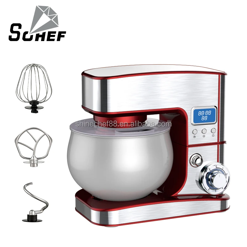Kitchen Electric Hub Small Size Hamburger Bread Flour Dough Mixing Machine Stand Mixer For Baking