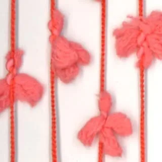 Soft and interesting texture garment three dimensional fabrics textile super bulky yarn