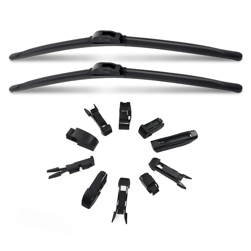 Auto car windshield wipers 3-section and 5-section stainless steel wiper for china factory hot sale