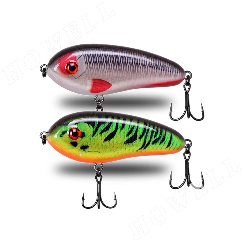 OEM jerkbait sinking pencil 60mm 11g 3D Print wobbler swimbait plastic lures for bass pike