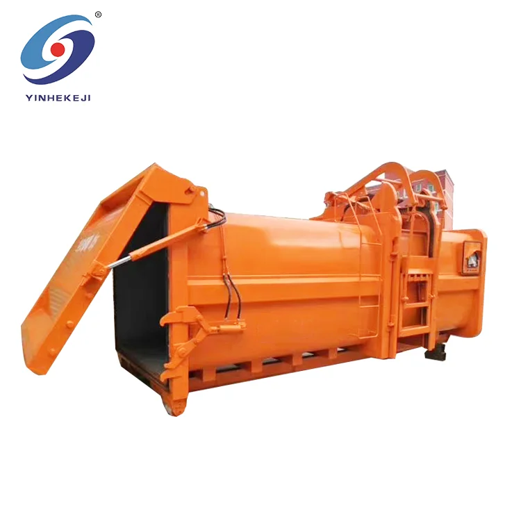 
Fixed Waste Compression Equipment Compactor Machine Solid Waste Compactor Roll Off 