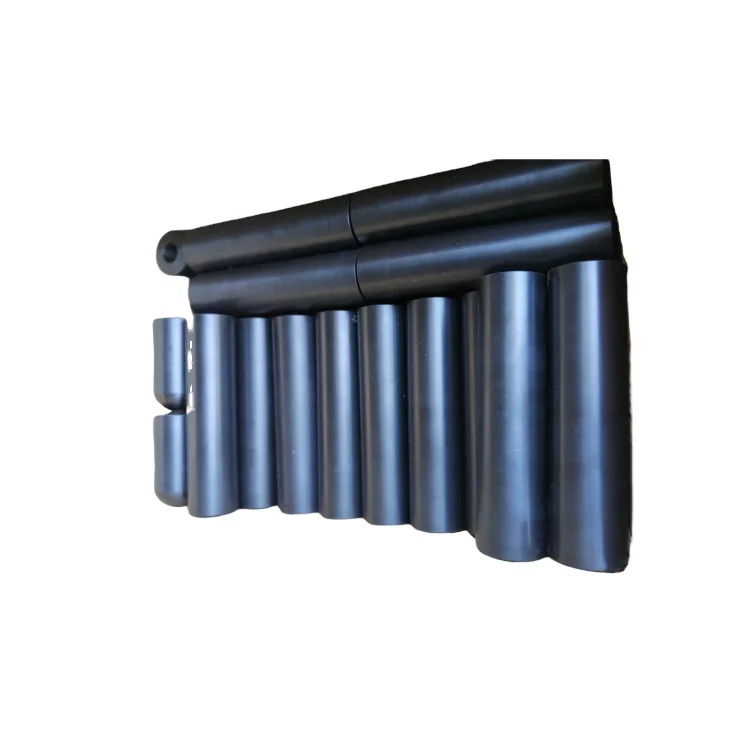 High quality high stiffness customized various sizes black pom rod